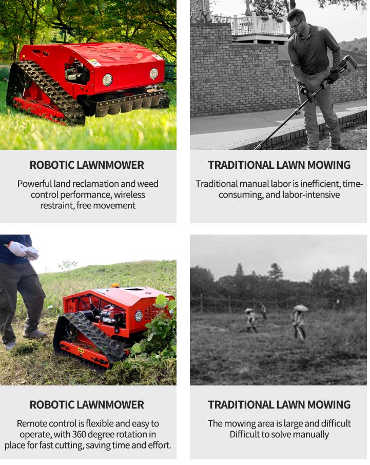 Crawler Lawn Mower