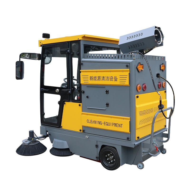 2100mm Wide Ride-On Sweeper 260L Dust Ta